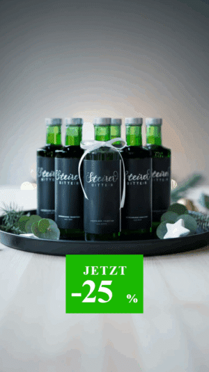 StiererBitter Aktion Shop 25% auf 6x500ml Flasche Steirerbitter