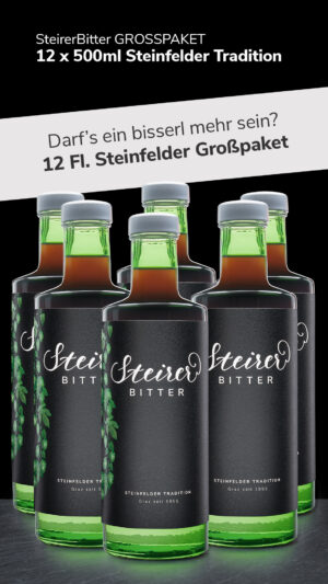 SteirerBitter Steinfelder Tradition 12 Flaschen 500ml