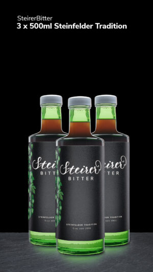 SteirerBitter Steinfelder Tradition 3 Flaschen 500ml