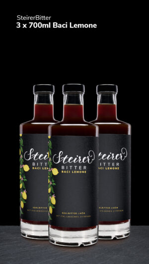 SteirerBitter Baci Lemone 3 Flaschen 700ml